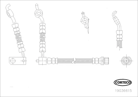 Brake Hose (19036615)
