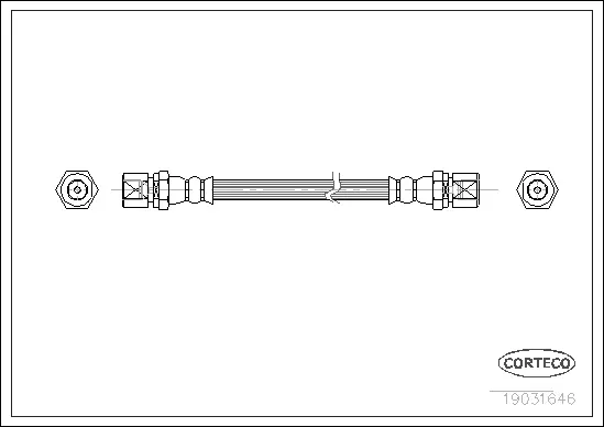 Brake Hose (19031646)