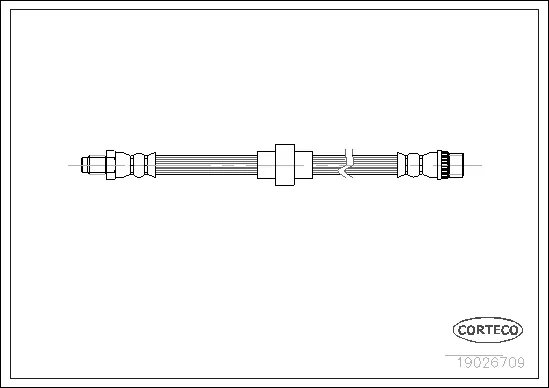 Brake Hose (19026709)