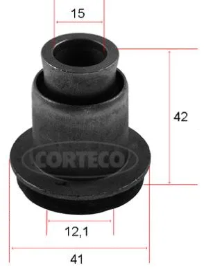 Mounting, control/trailing arm (80004766)