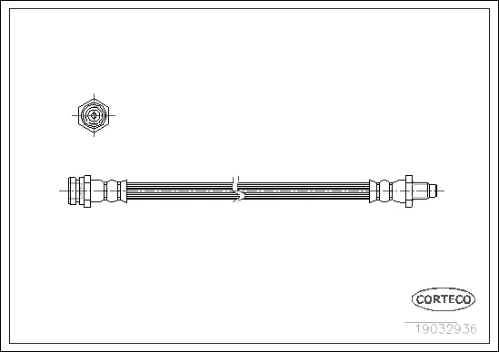 Brake Hose (19032936)
