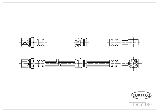 Brake Hose (19032169)