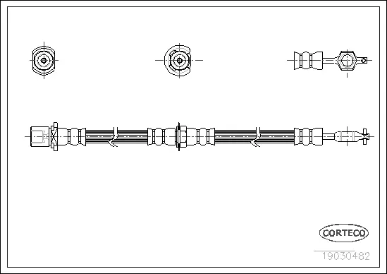 Brake Hose (19030482)