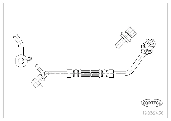 Brake Hose (19032436)