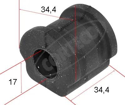 Mounting, stabiliser bar (80005458)