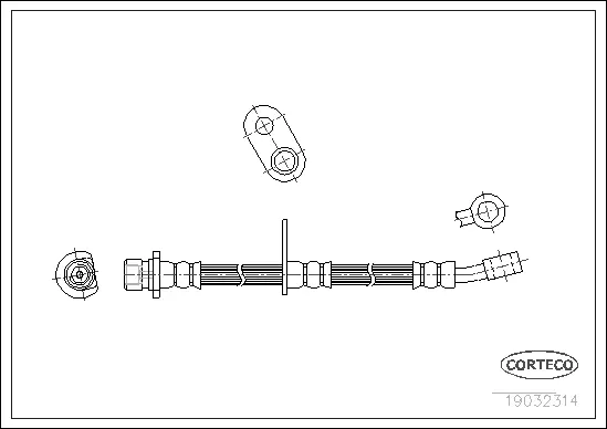 Brake Hose (19032314)