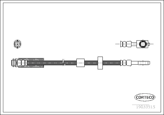 Brake Hose (19033515)