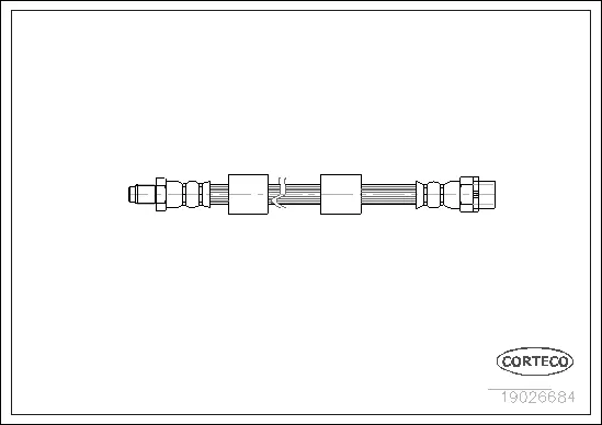 Brake Hose (19026684)