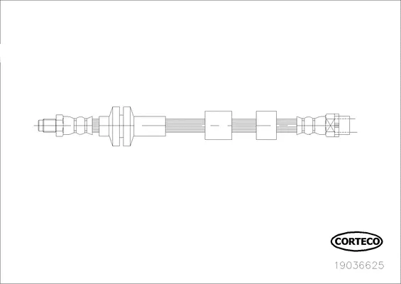 Brake Hose (19036625)