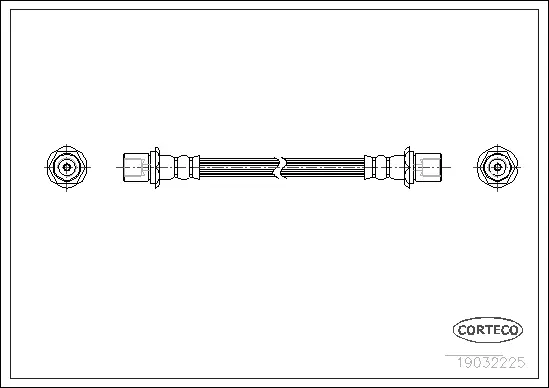 Brake Hose (19032225)
