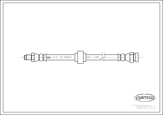 Brake Hose (19020312)