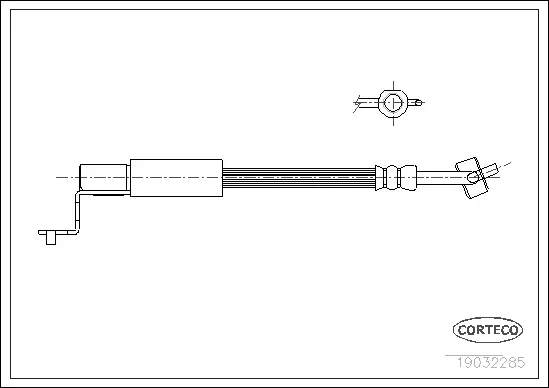 Brake Hose (19032285)