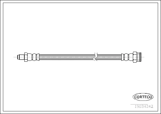 Brake Hose (19034342)