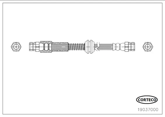 Brake Hose (19037000)