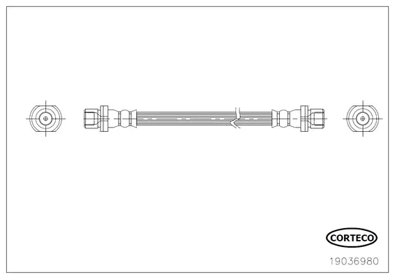 Brake Hose (19036980)