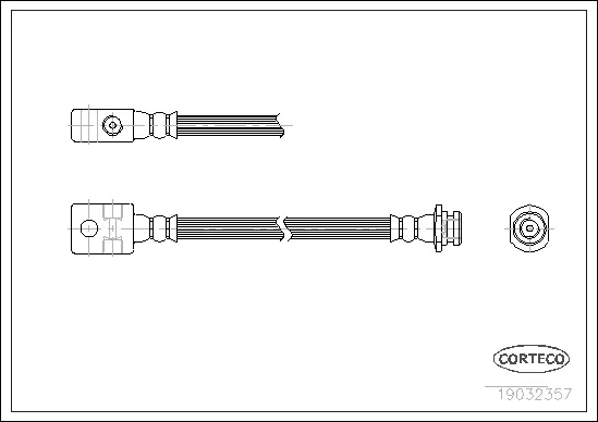 Brake Hose (19032357)