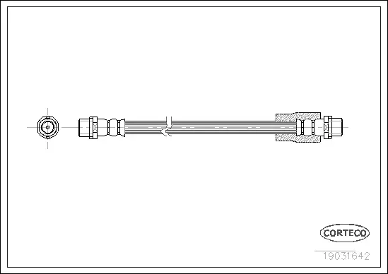 Brake Hose (19031642)