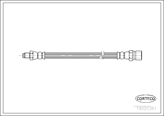 Brake Hose (19020361)