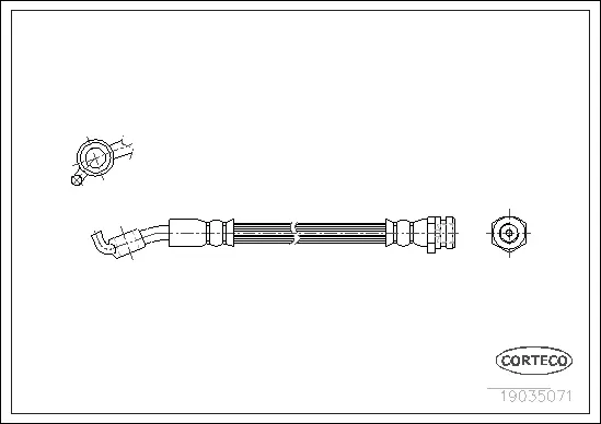 Brake Hose (19035071)