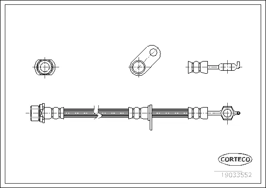 Brake Hose (19033552)