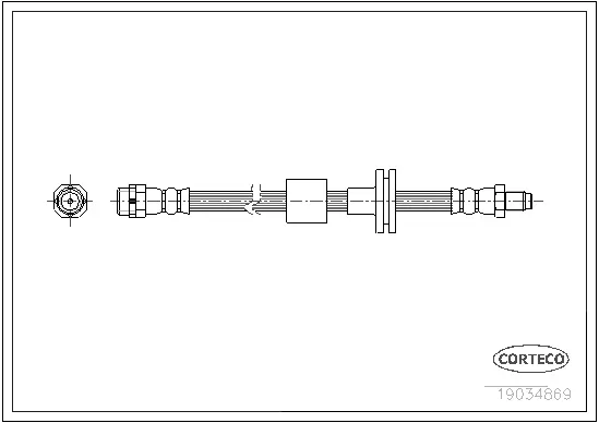 Brake Hose (19034869)