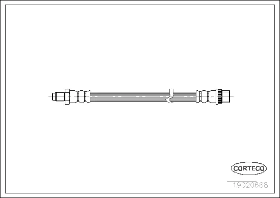 Brake Hose (19020688)