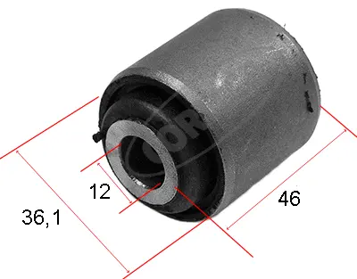 Mounting, control/trailing arm (80000517)