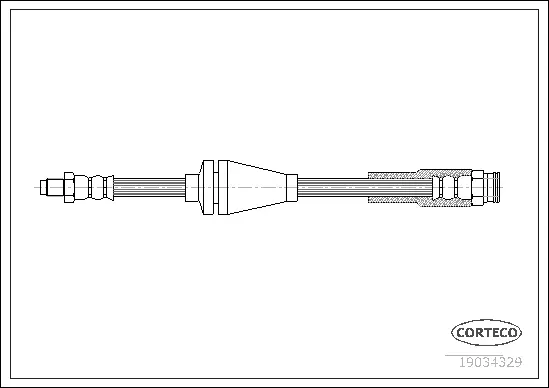 Brake Hose (19034329)