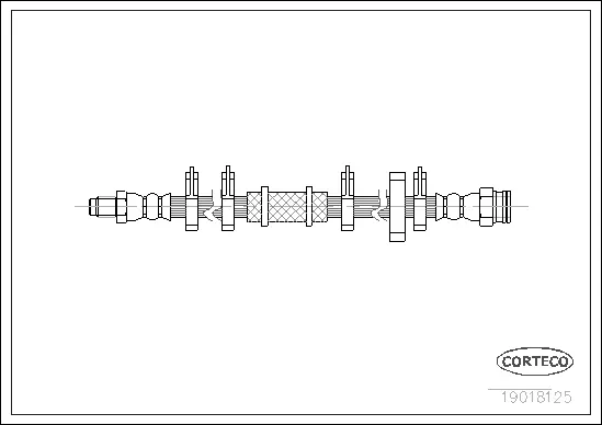 Brake Hose (19018125)