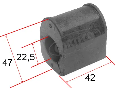 Mounting, stabiliser bar