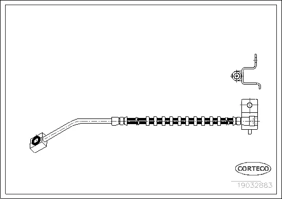 Brake Hose (19032883)
