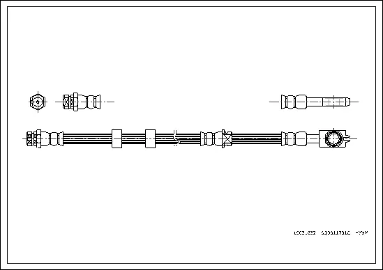 Brake Hose (19031632)