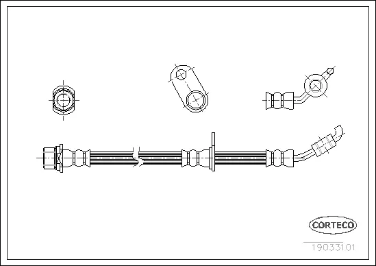 Brake Hose (19033101)