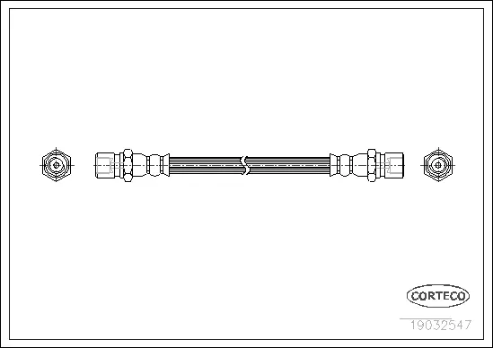 Brake Hose (19032547)