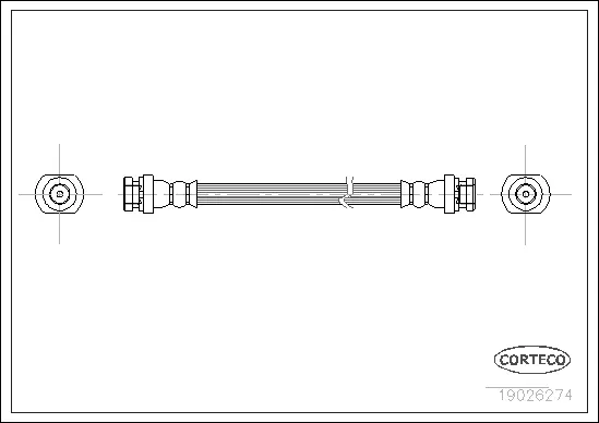 Brake Hose (19026274)