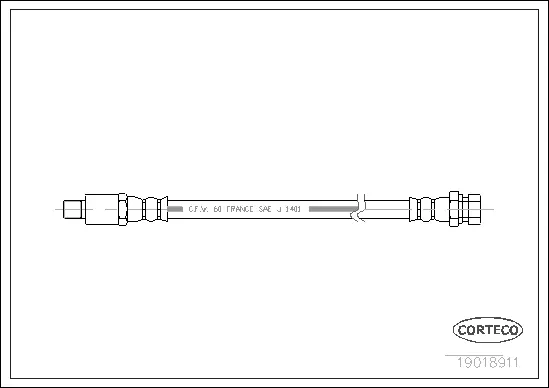 Brake Hose (19018911)