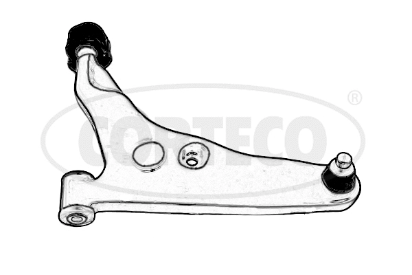 Control/Trailing Arm, wheel suspension (49398975)