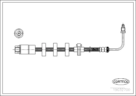 Brake Hose (19032611)