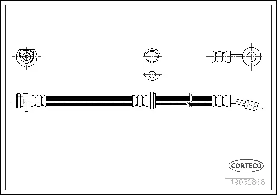 Brake Hose (19032888)