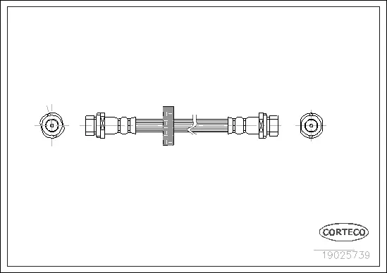 Brake Hose (19025739)