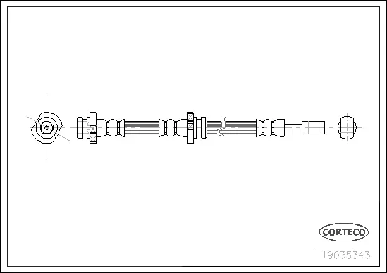 Brake Hose (19035343)