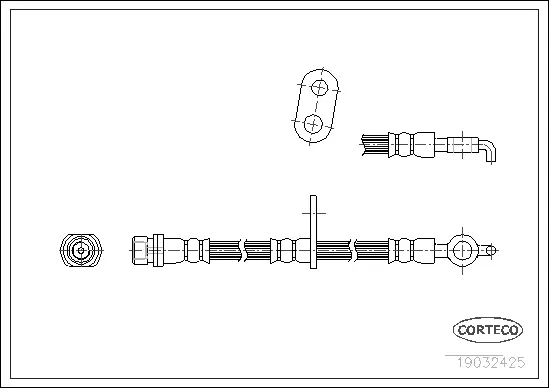 Brake Hose (19032425)