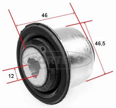 Mounting, control/trailing arm (21652476)