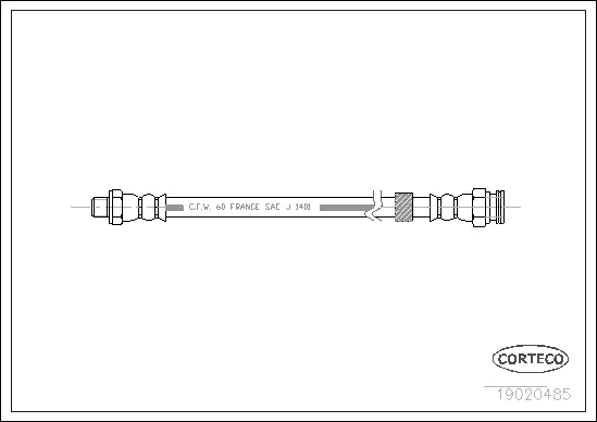Brake Hose (19020485)
