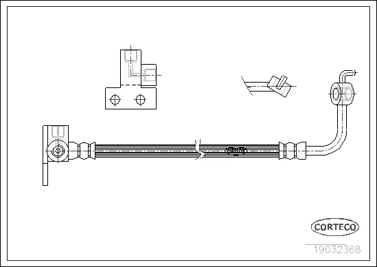 Brake Hose (19032368)