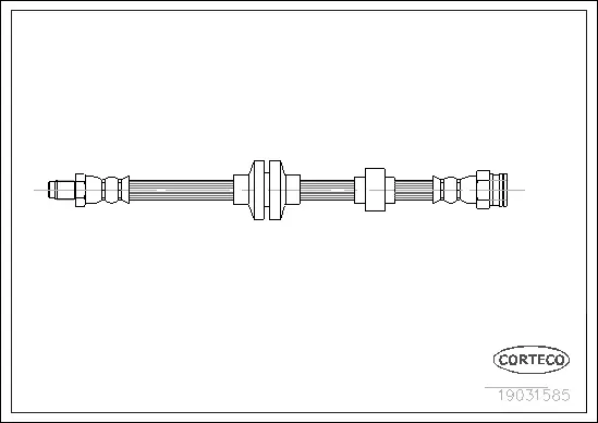 Brake Hose (19031585)