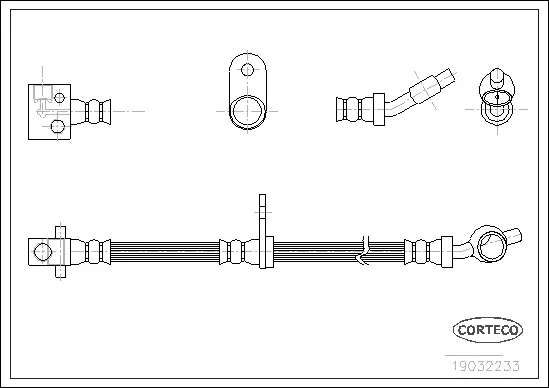Brake Hose (19032233)