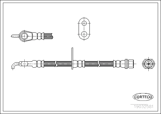 Brake Hose (19032581)