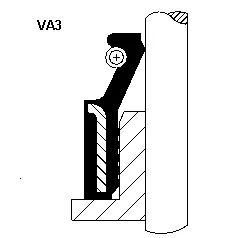 Seal Set, valve stem
