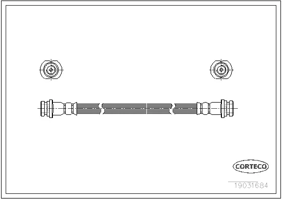 Brake Hose (19031684)